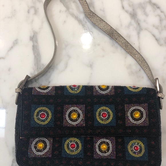 Vintage Fendi Beaded Baguette - Picture 3 of 5